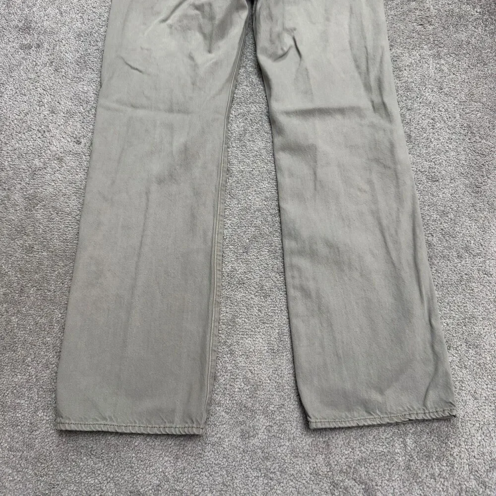 J.Crew Vintage Slim Fit Denim Jeans Mens 33x32 Gray Cotton Straight Leg Casual